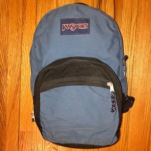 JanSport Backbag Blue & Black